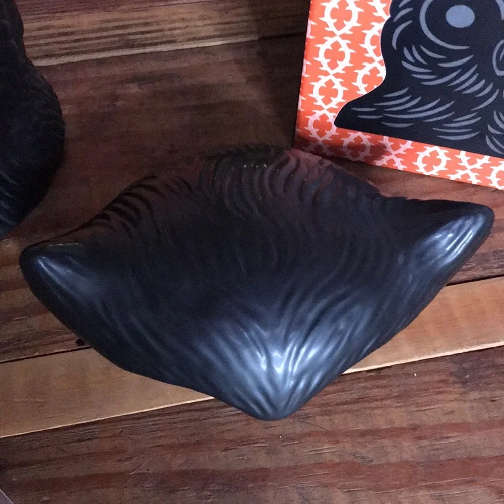 Crate&Barrel X PATCH NYC Collaboration Whimsical Black Owl Incense Burner 🦉